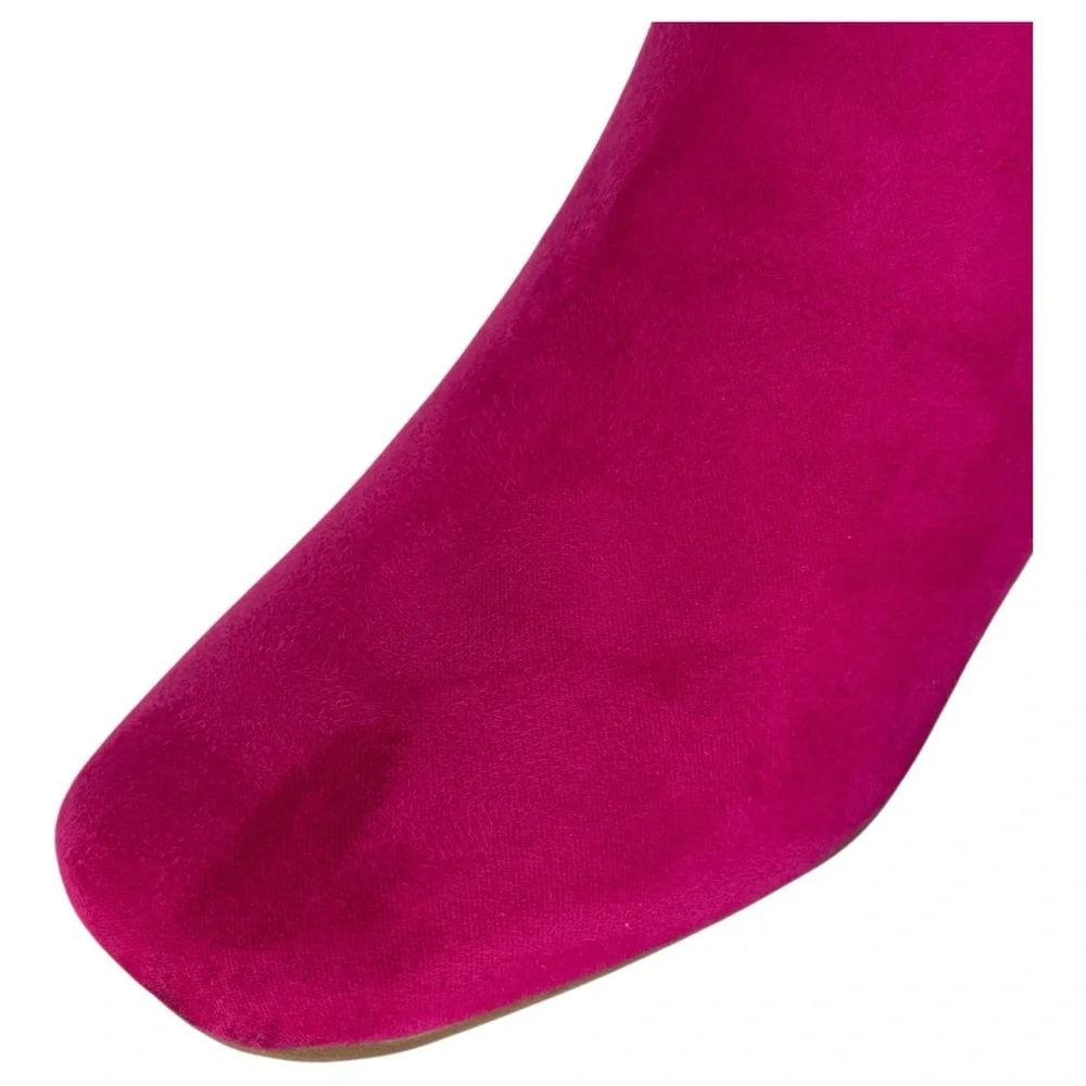 Sugar Element Fuschia Microsuede Womens Ankle Boots Size 7M - Picture 8 of 14